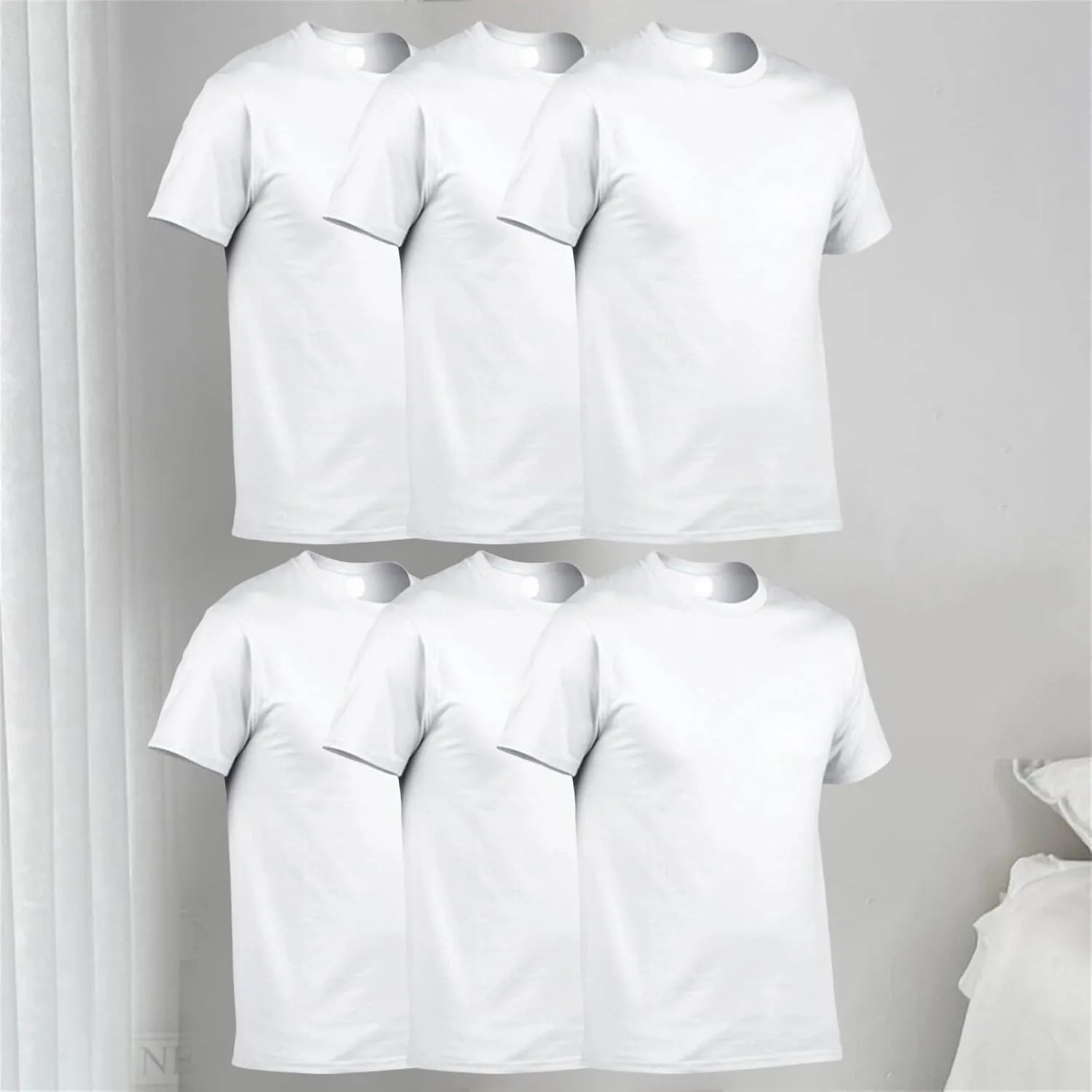Mens T-Shirts Cotton Crew Neck Big and Tall Dry Fit Tshirts Summer Fashion Stylish Trendy Casual Crewneck Beach Shirts