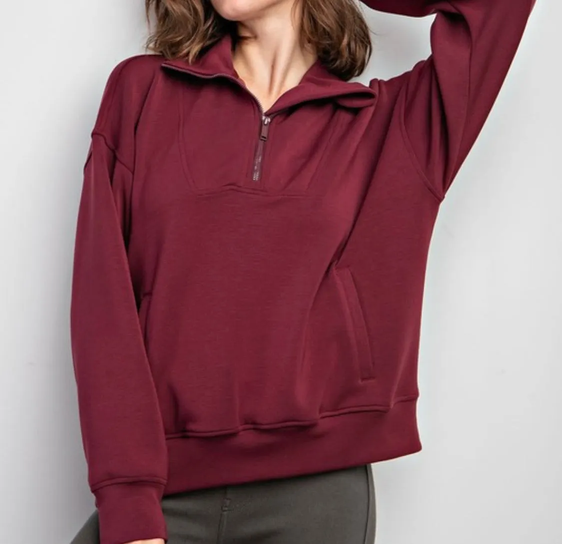 Motivation Quarter Zip Pullover