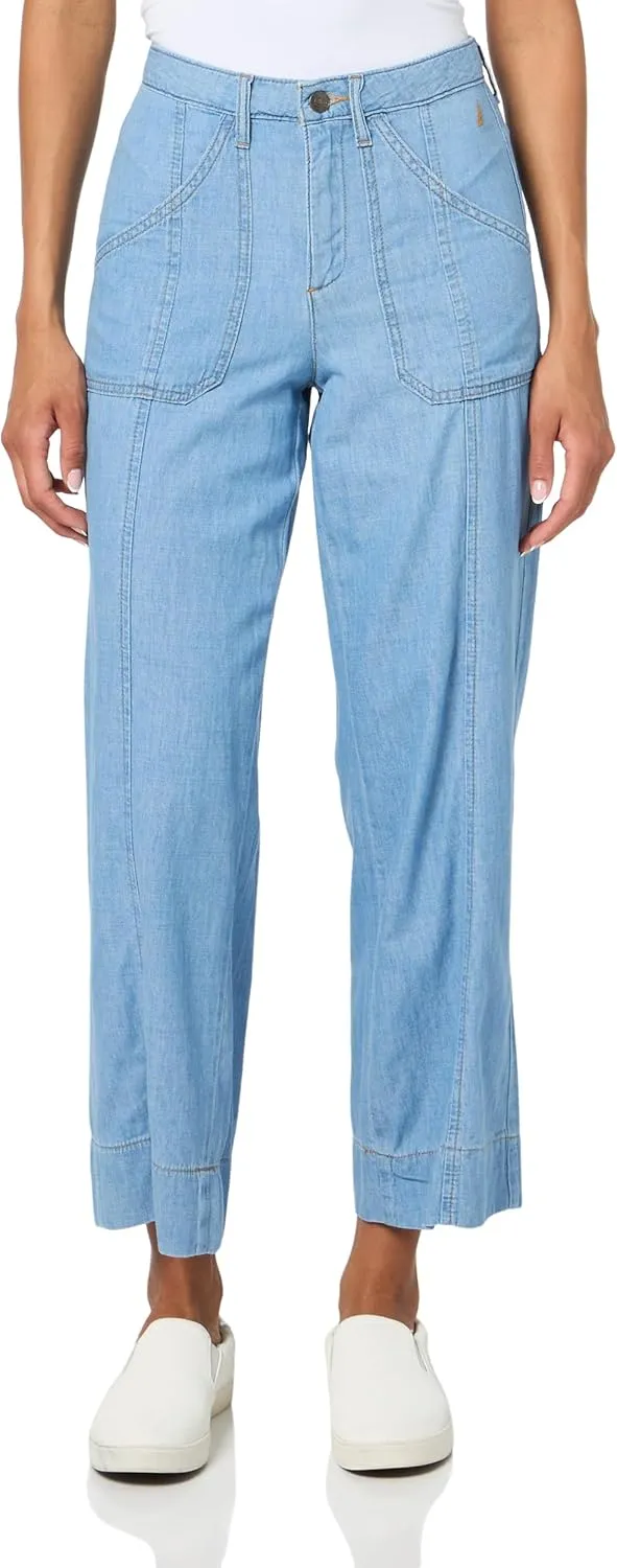 Nautica Women's Denim Wide Leg Jean
