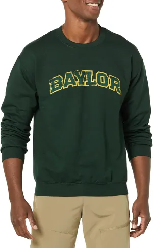 NCAA Baylor Bears 50/50 Blended 8-Ounce Vintage Arch Crewneck Sweatshirt