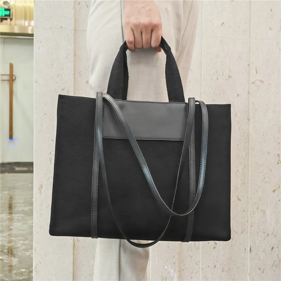 New Casual Canvas Large Capacity Handbags