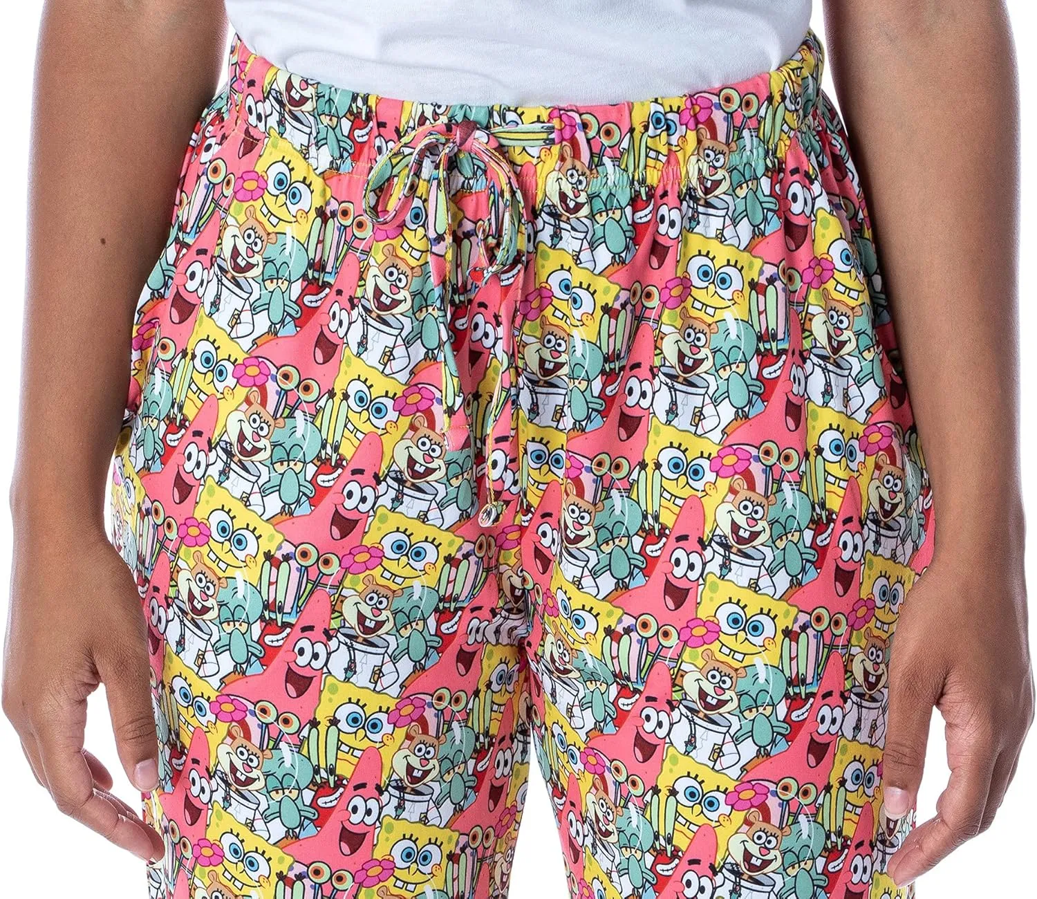 Nickelodeon Womens' SpongeBob SquarePants Patrick Star Character Pajama Pants