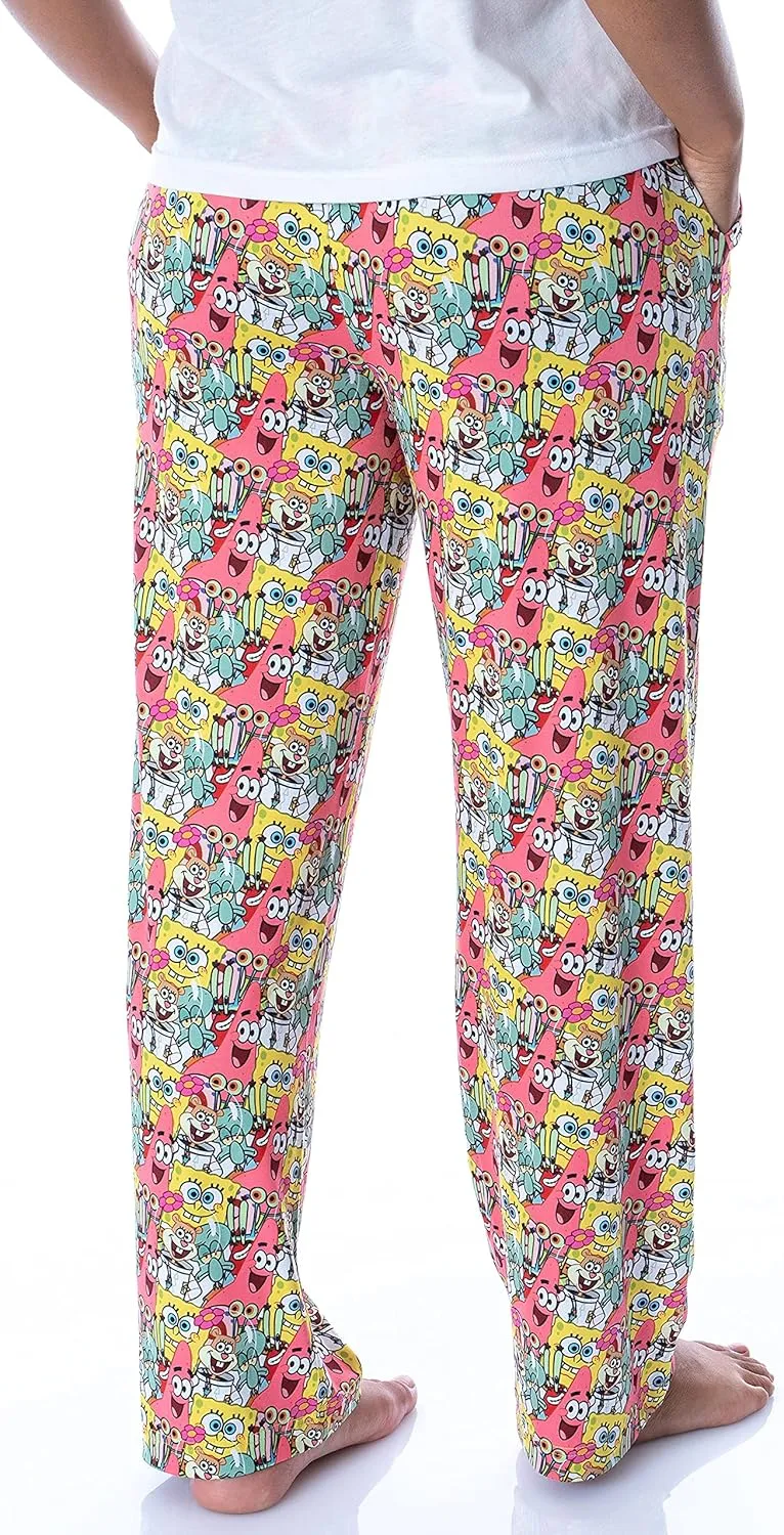 Nickelodeon Womens' SpongeBob SquarePants Patrick Star Character Pajama Pants