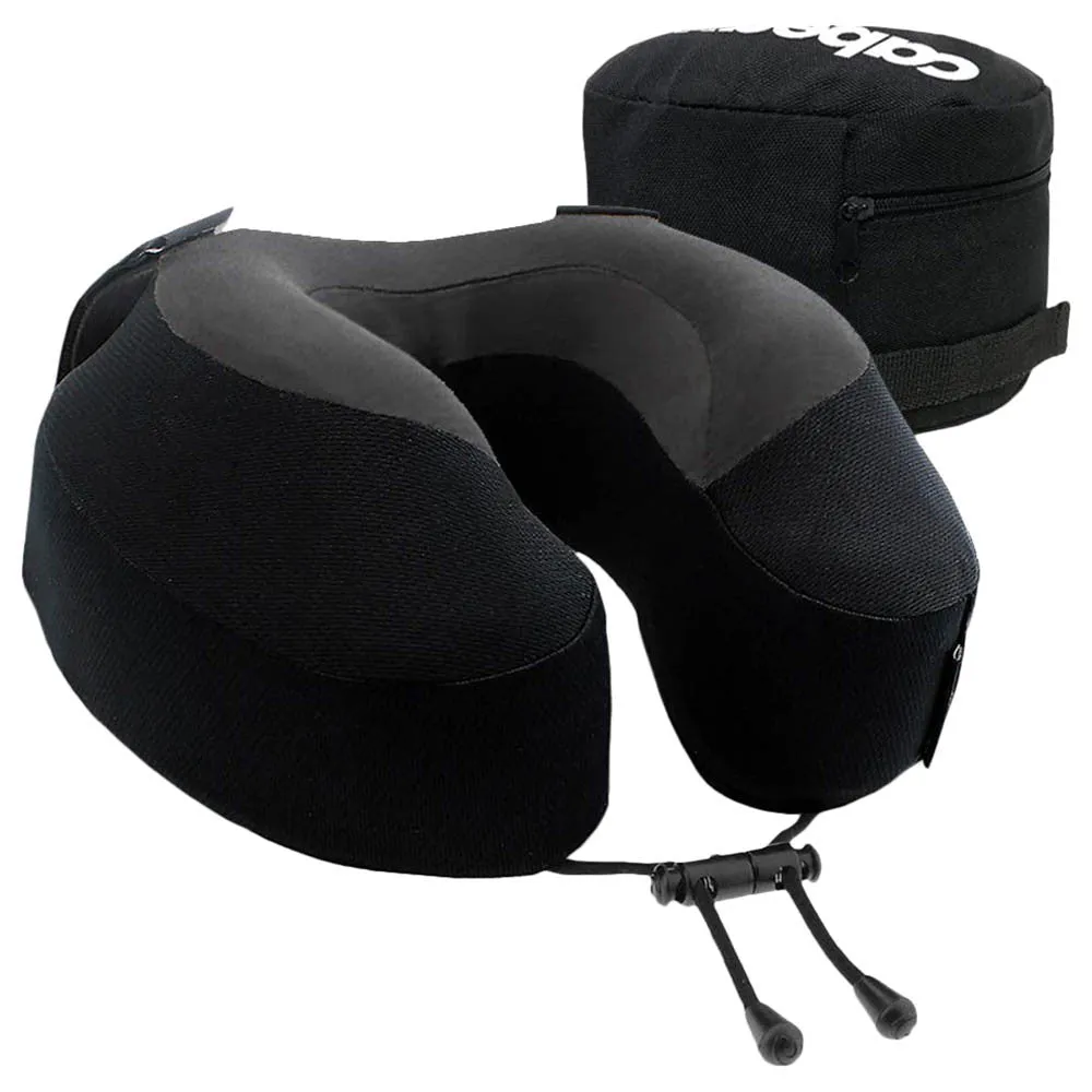 [OPEN BOX] CABEAU Memory Foam Evolution S3 Travel Pillow - Jet Black