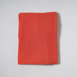 Orange - Jhiri Pure Handloom Cotton Precut Fabric (2 meter) 36