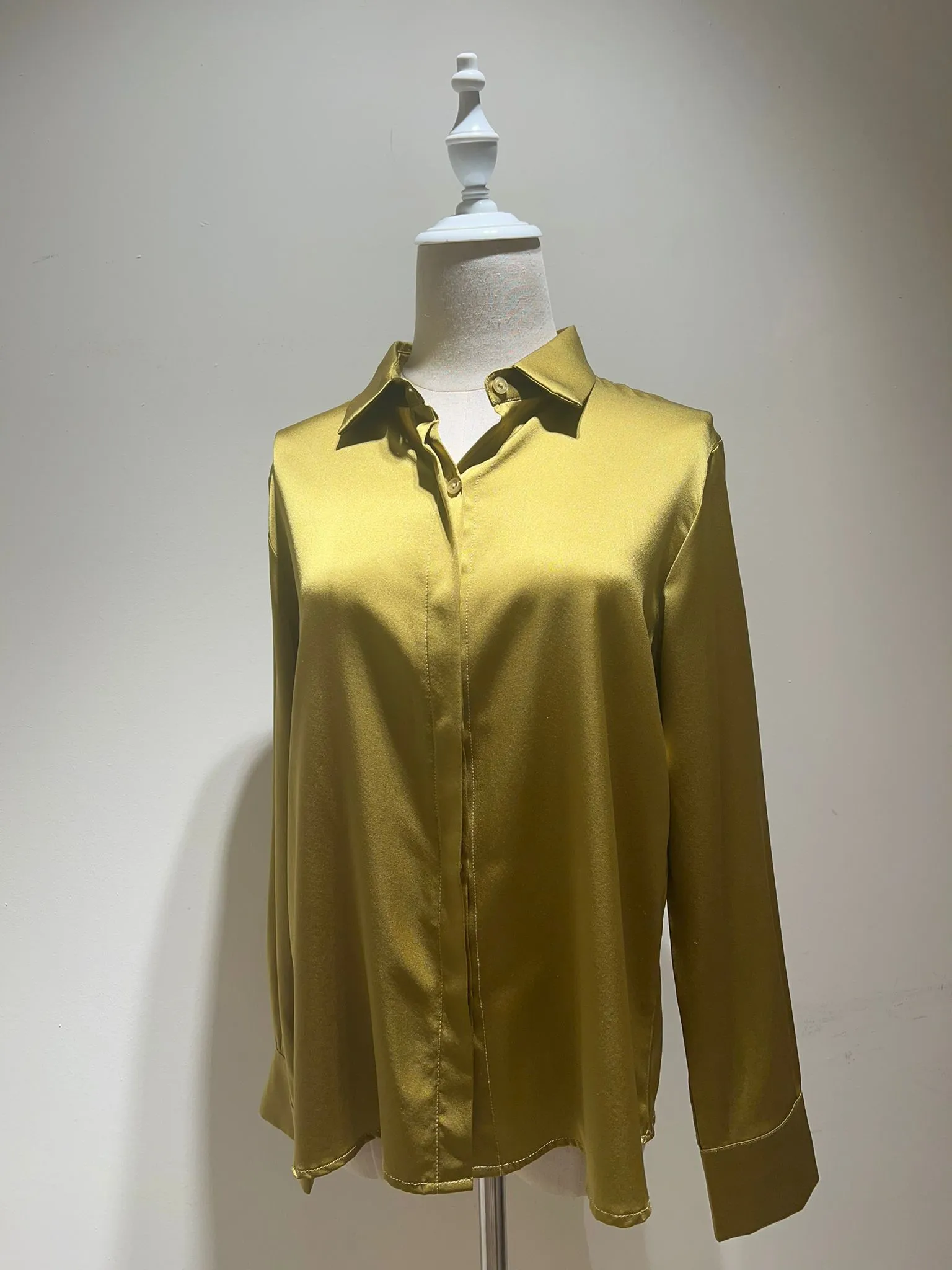 Orchid Long Sleeve Silk Blouse (SLKSITB001)