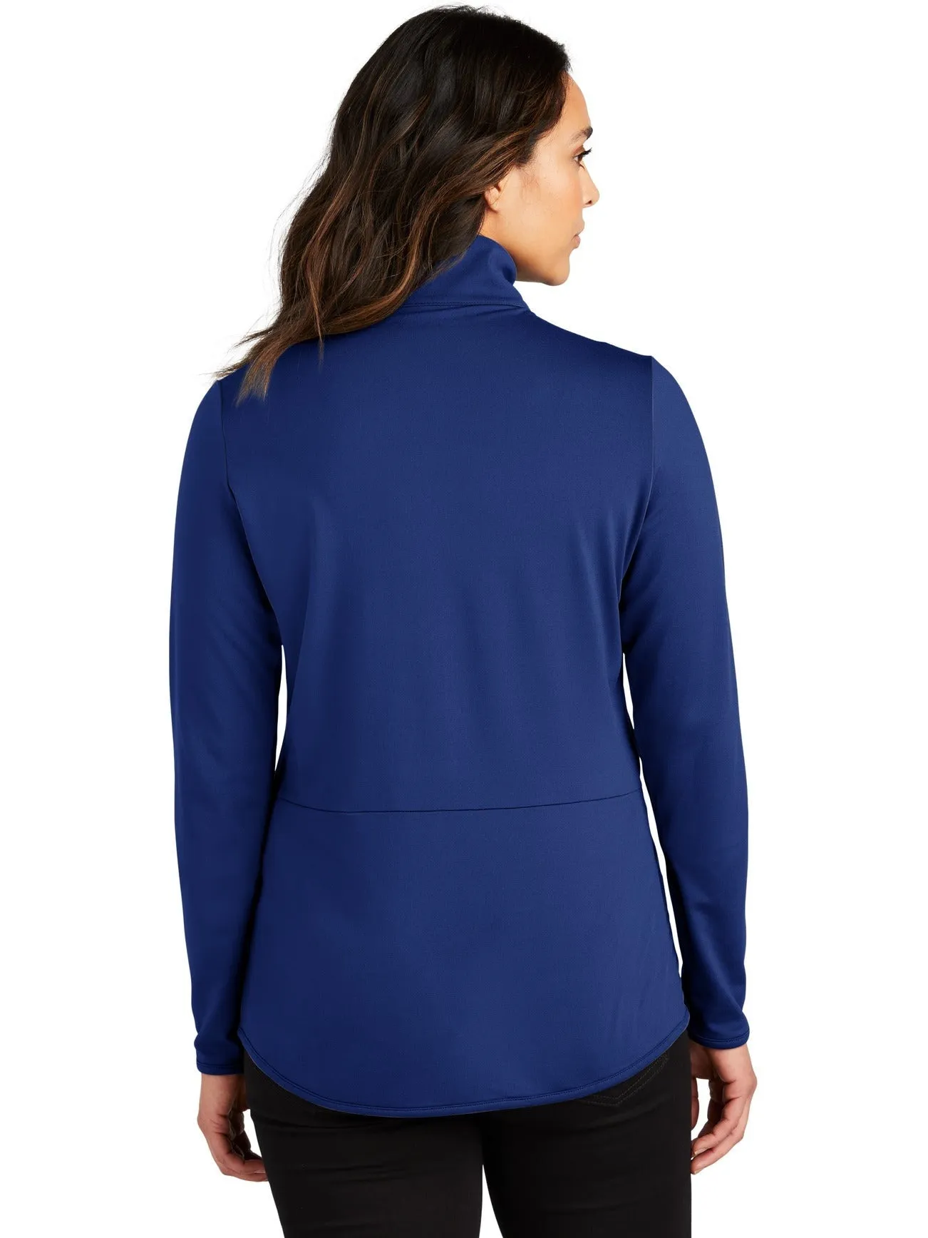 OUTLET-Port Authority Ladies Accord Stretch Fleece Full-Zip