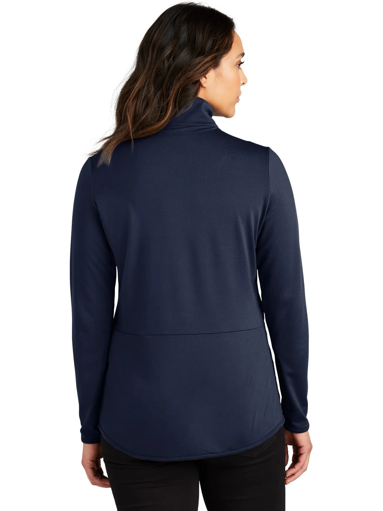 OUTLET-Port Authority Ladies Accord Stretch Fleece Full-Zip