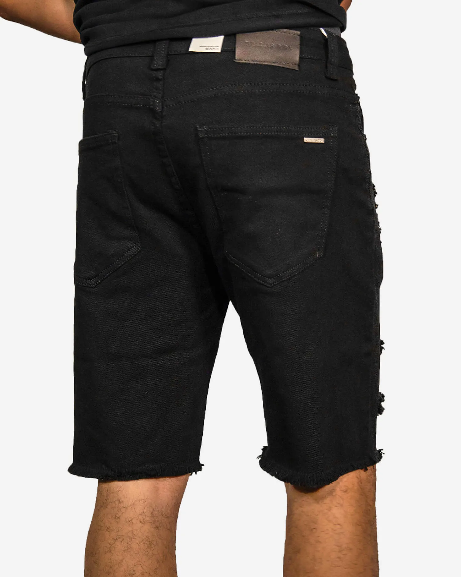 Paisley Ripped GD Denim Shorts