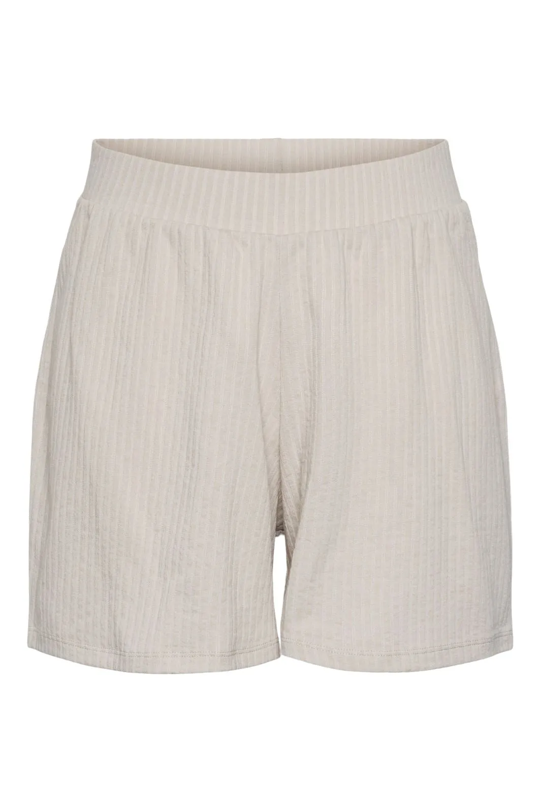 Pieces - Pcbrecca Shorts Pb - 4624520 Silver Gray