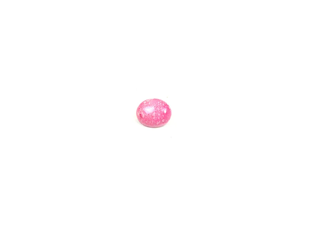 Pink Oval Marble Look Acrylic Buttons