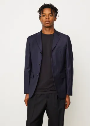 Pinstripe 3 Button Jacket