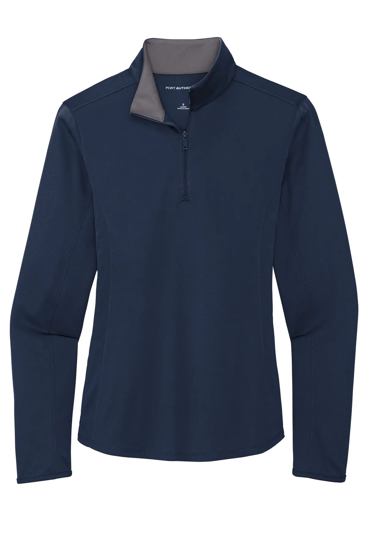 Port Authority Ladies Silk Touch ™ Performance 1/4-Zip LK584