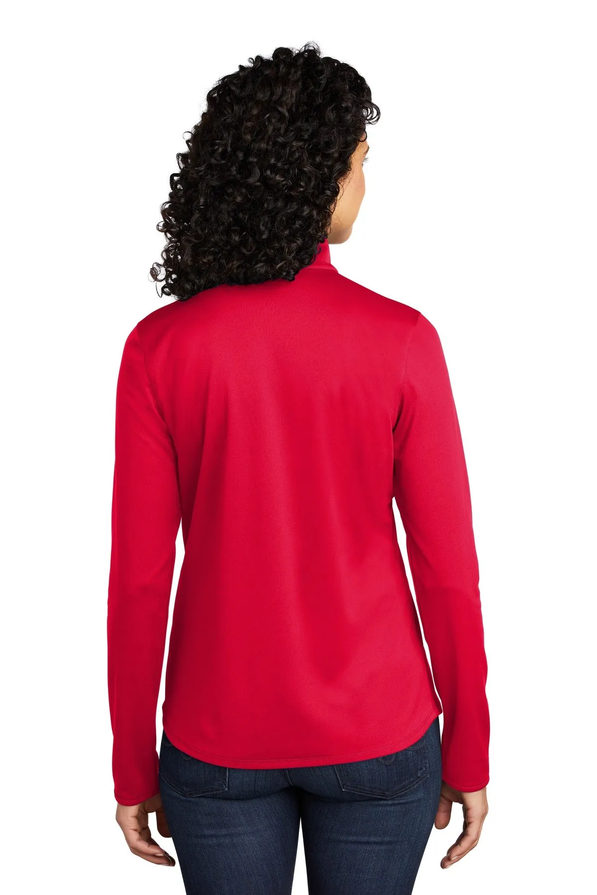 Port Authority Ladies Silk Touch ™ Performance 1/4-Zip LK584