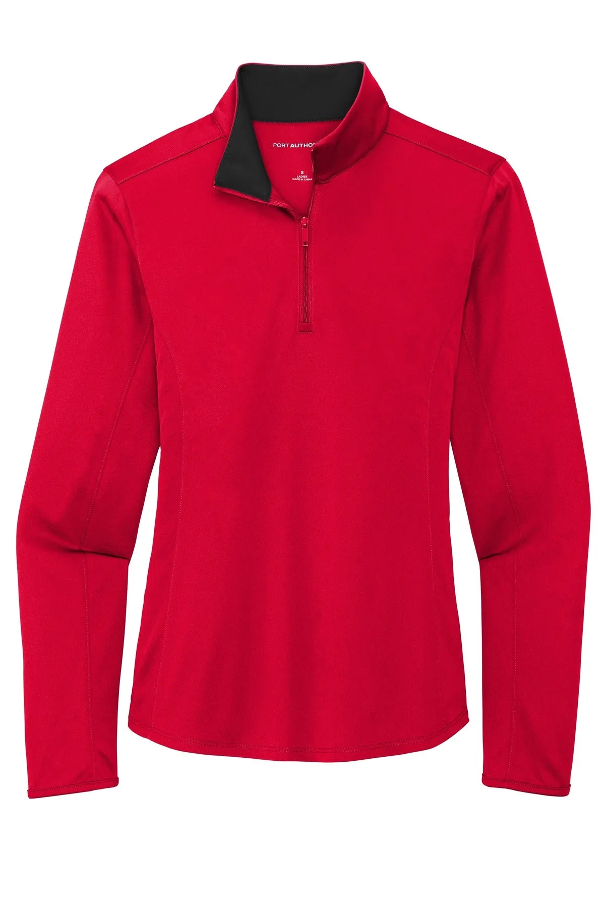 Port Authority Ladies Silk Touch ™ Performance 1/4-Zip LK584