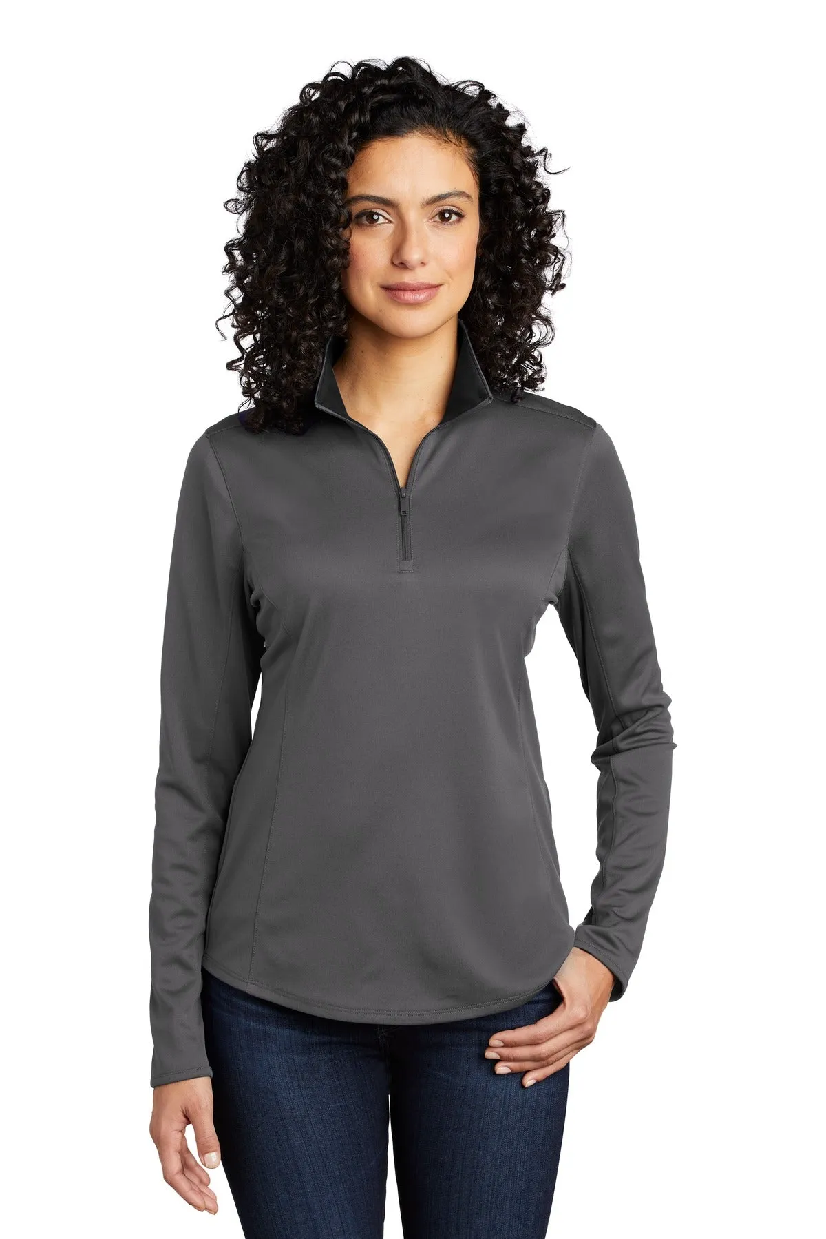 Port Authority Ladies Silk Touch ™ Performance 1/4-Zip LK584