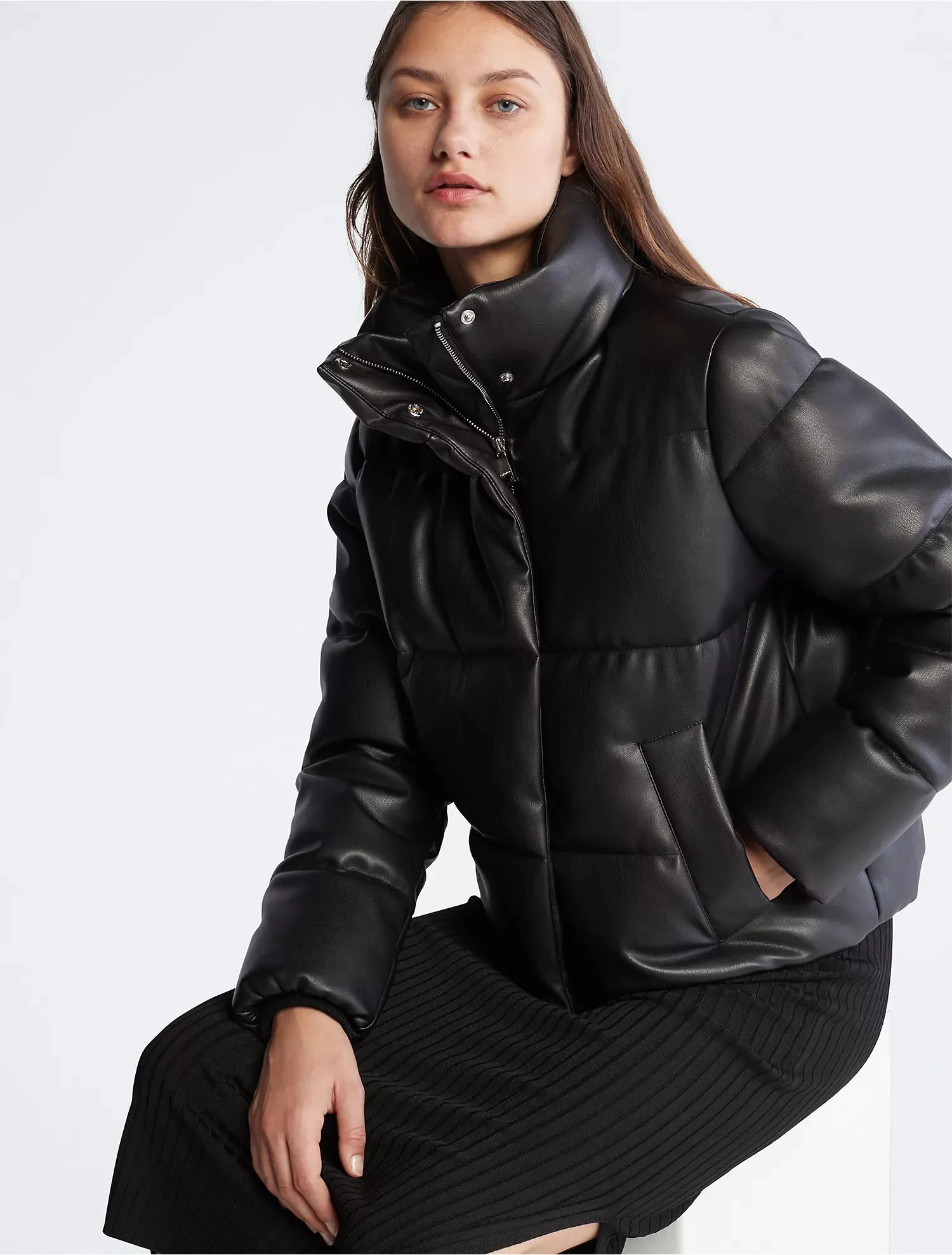 Premium Black Puffer Jacket By TJS
