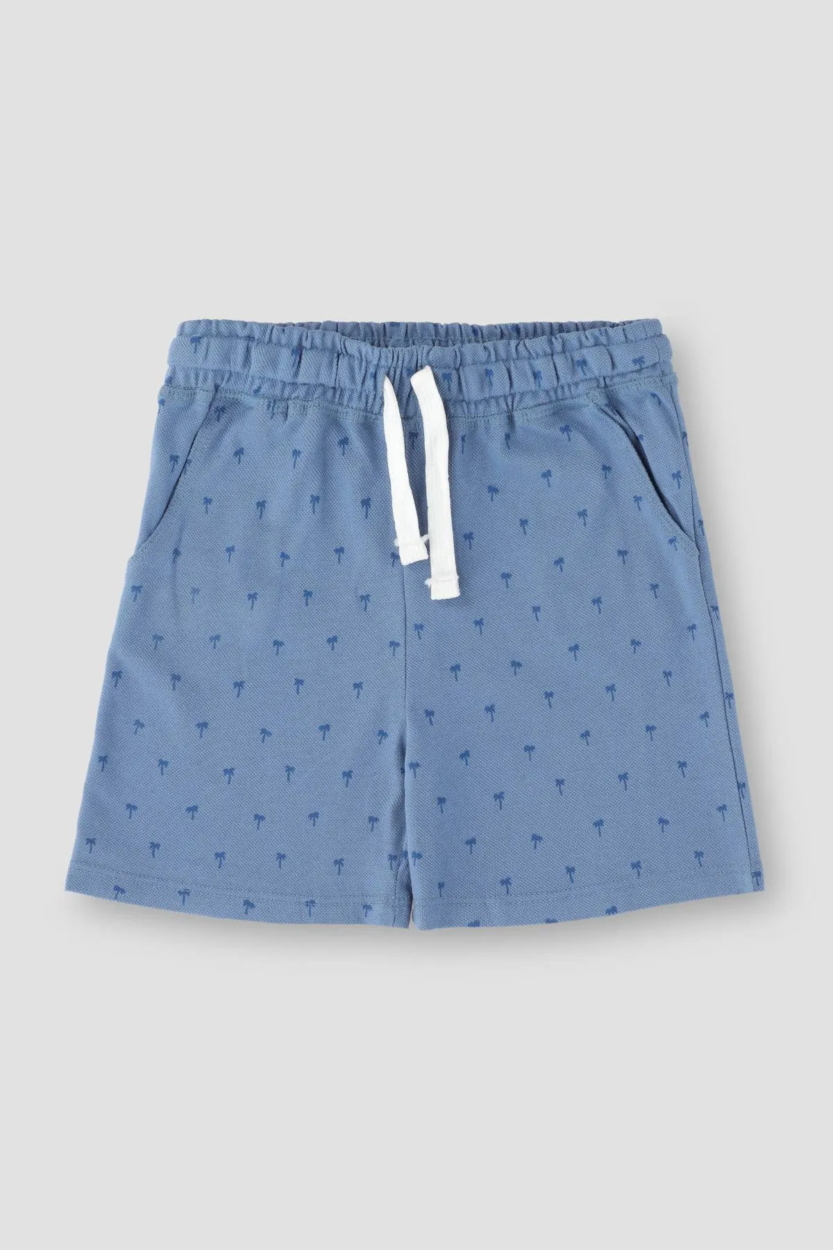 Printed Short For Baby Boy - Blue Shadow