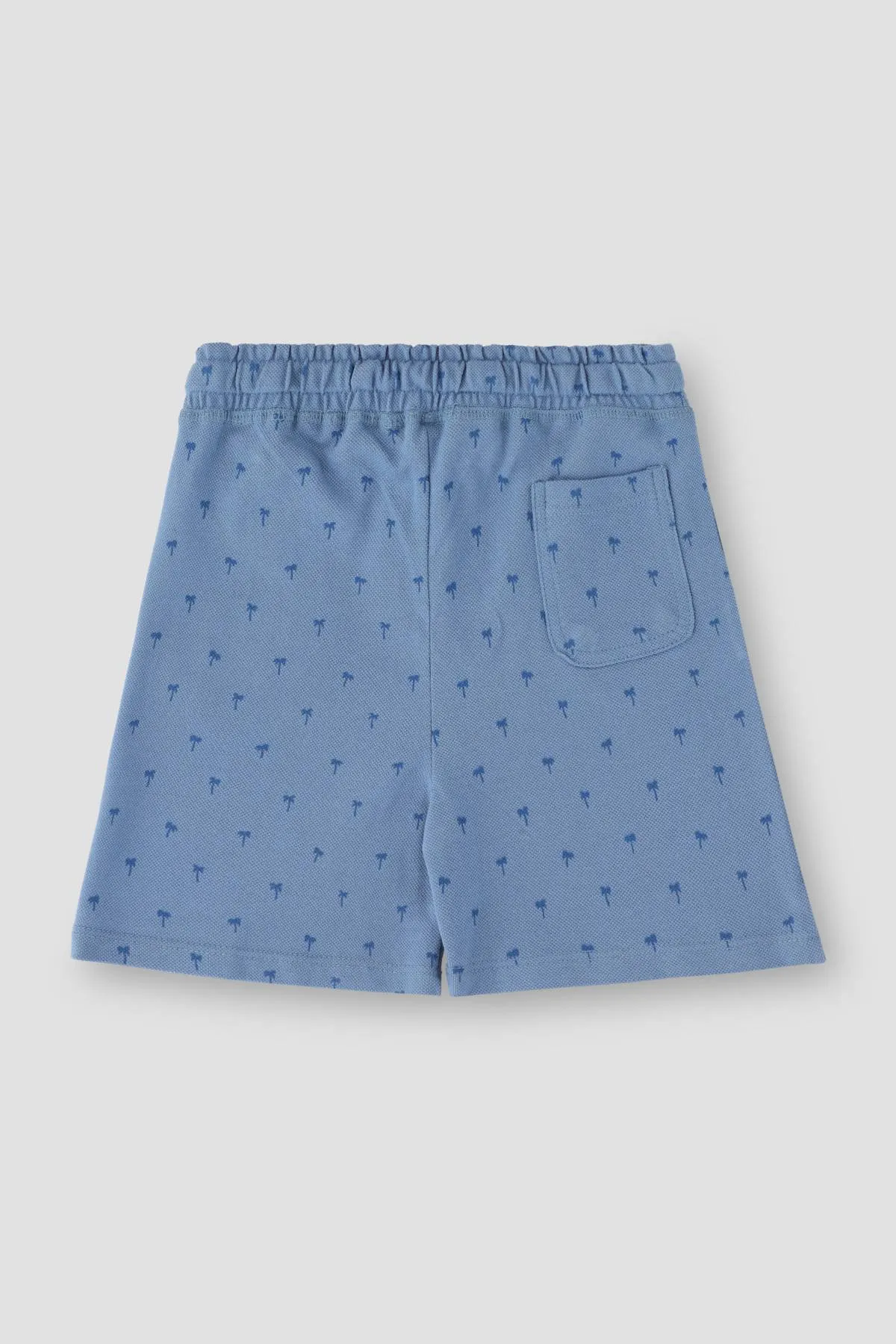 Printed Short For Baby Boy - Blue Shadow