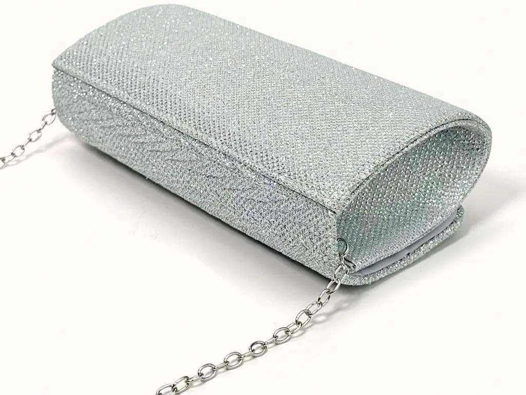Purse Lady Wedding Clutches Handbag Female Shoulder Crossbody Bag with Chain Sparkling Bag Women Evening Bags
