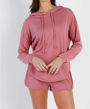 Racer Back Hooded Top & Short Set