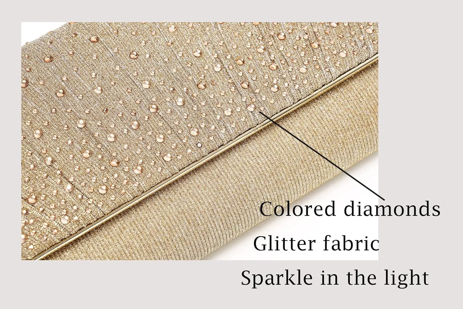 Rhinestone Clutch Purses for Women Purses and Handbags Formal Wedding Party Prom Purse Money Bags Christmas gift.