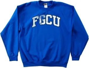 SDI NCAA Florida Gulf Coast Eagles 50/50 Blended 8-Ounce Vintage Crewneck Sweatshirt