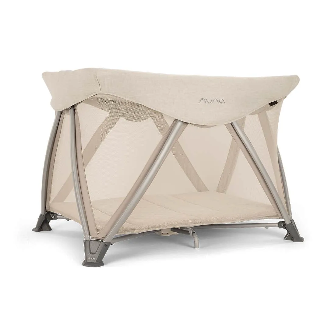Sena Aire Travel Crib   Play Yard   Changer (with Organic Cotton Sheet) by Nuna