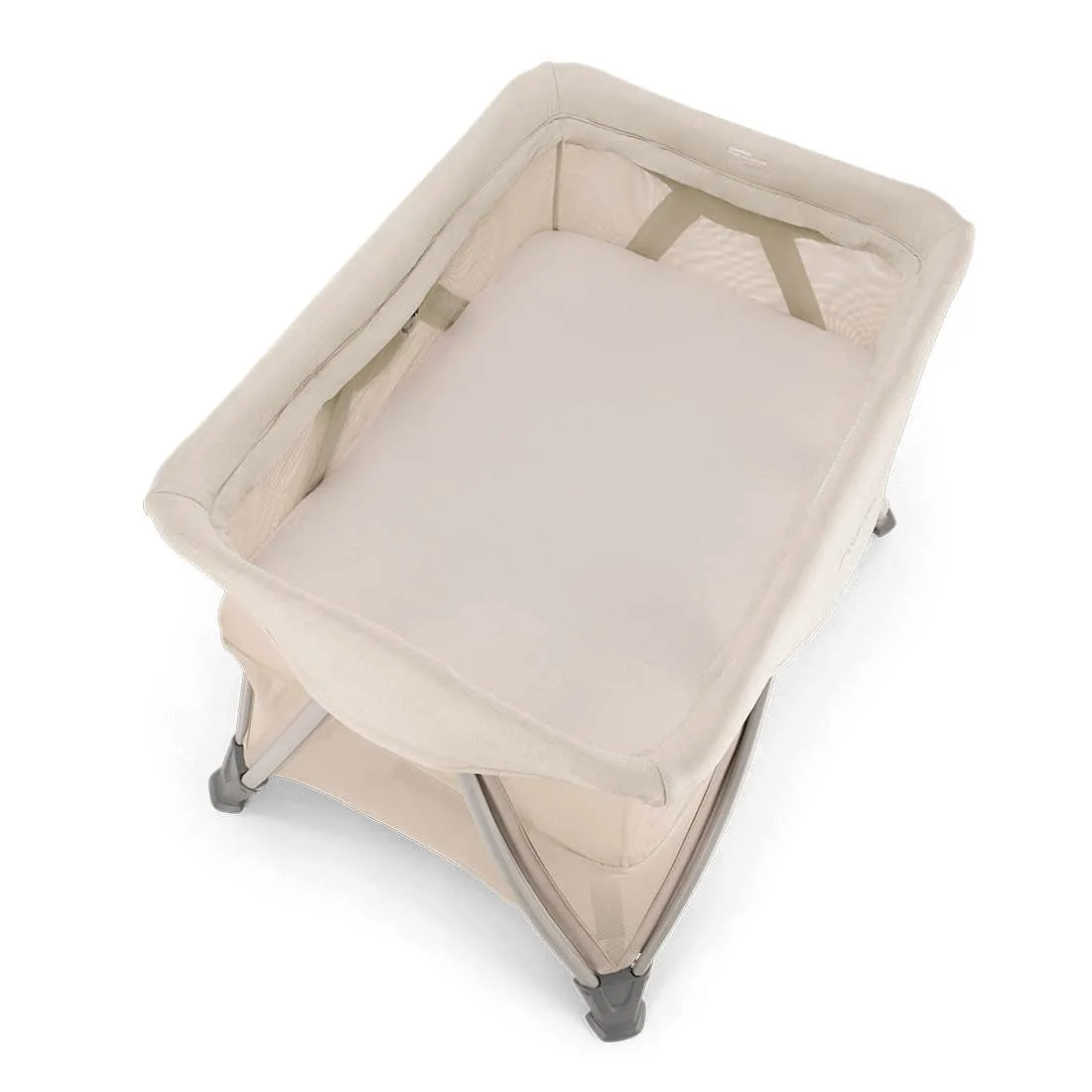 Sena Aire Travel Crib   Play Yard   Changer (with Organic Cotton Sheet) by Nuna