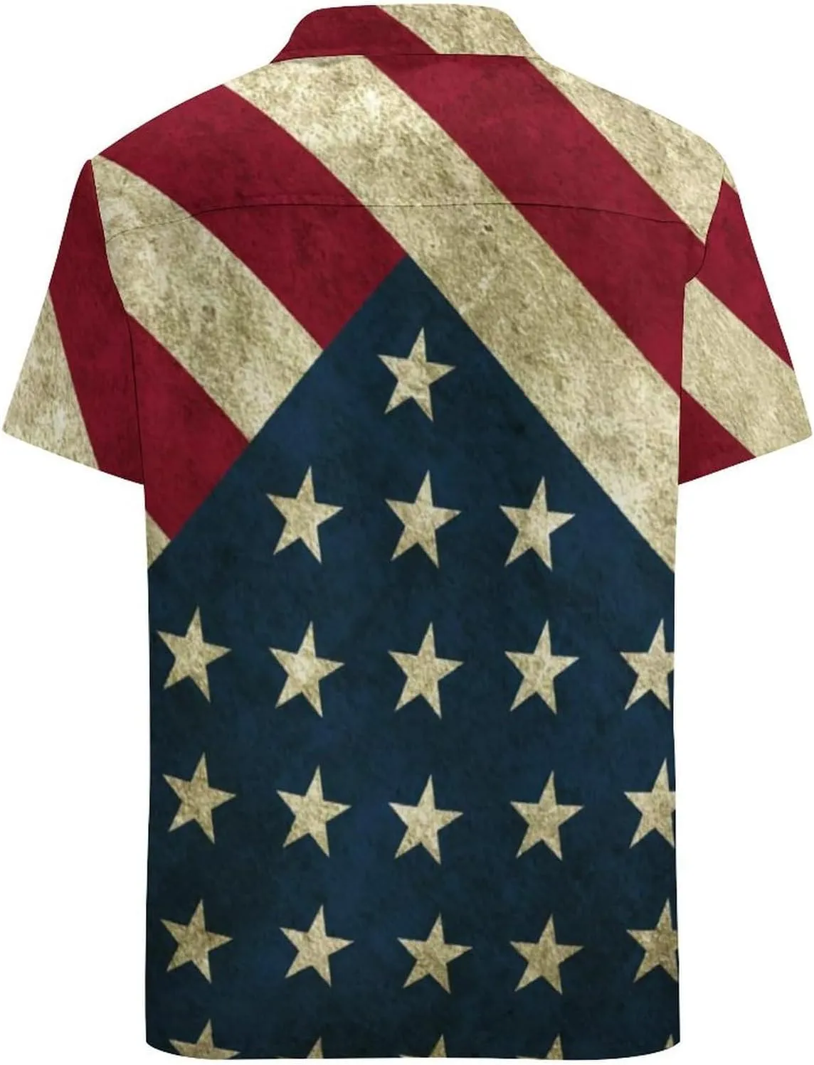 Shirts for Men Short Sleeve Beach Shirt Casual Button Down Shirts Tops Quick Dry with Designs
