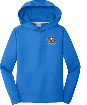 SOMD Lady Sabres Youth Performance Fleece Pullover Hooded Sweatshirt