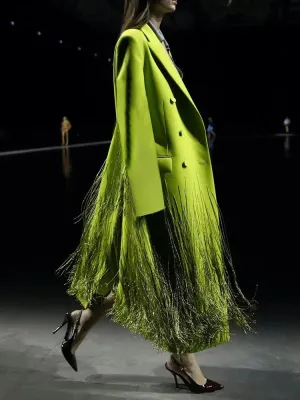 Spliced Tassel  Loose Windbreakers