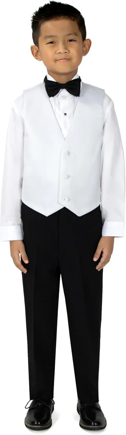 Spring Notion Big Boys' Modern Fit Tuxedo, No Tail