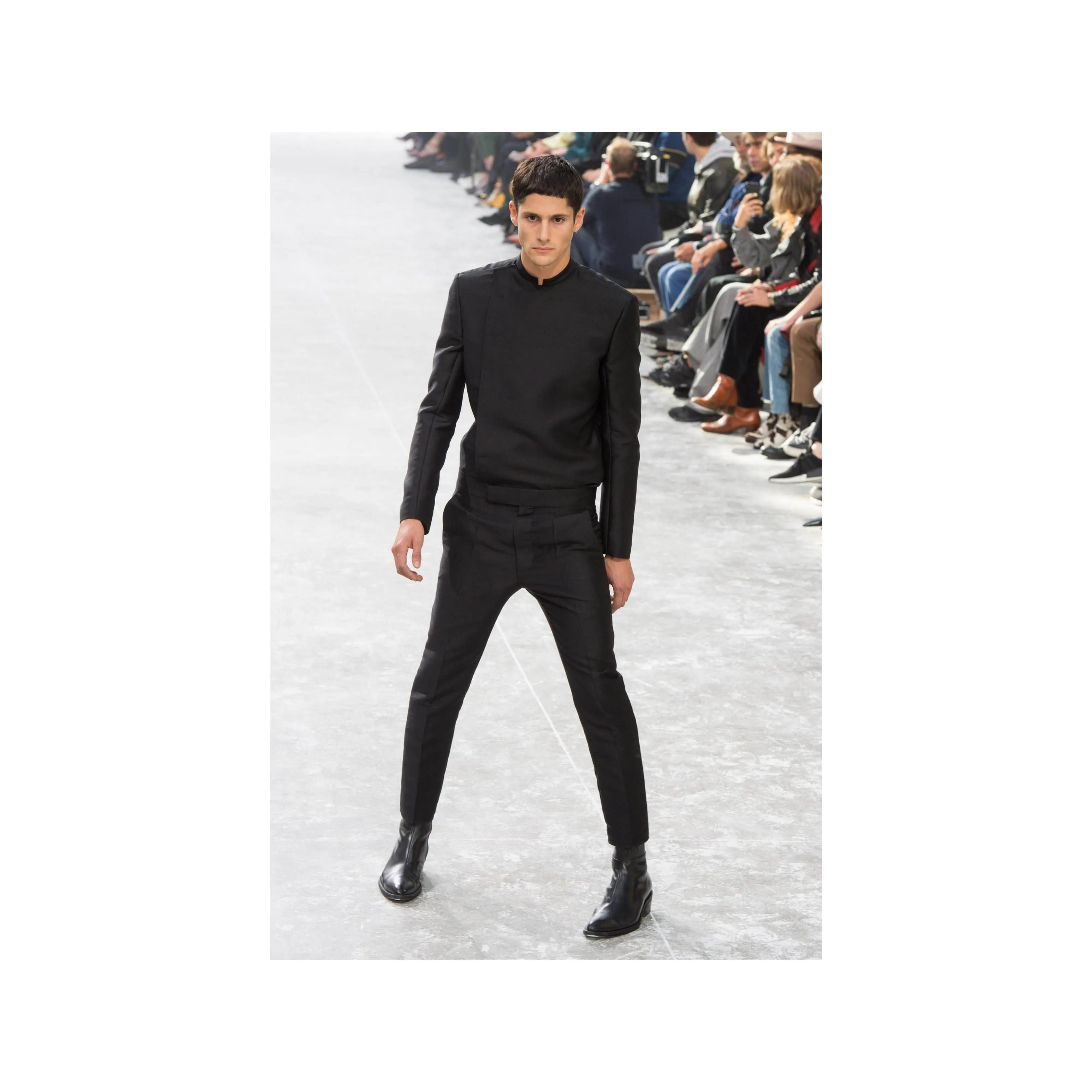 SS19 Lasercut Leather Cowboy Boots