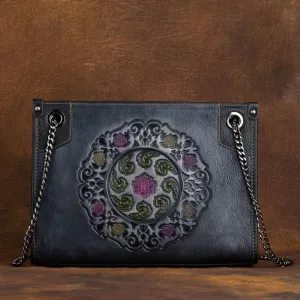 Stylish Womens Leather Tote Purse Black Leather Shoulder Bag