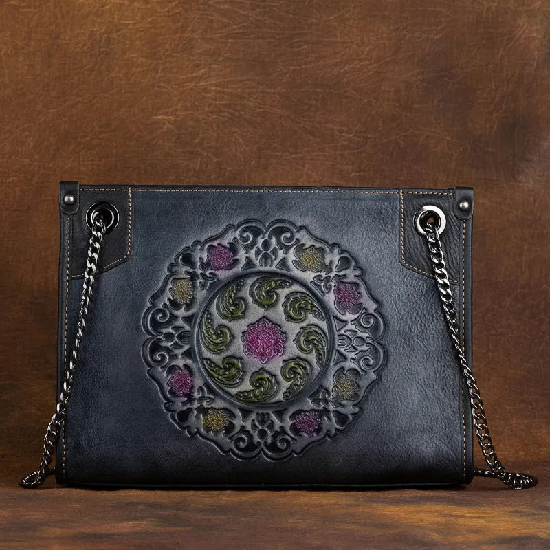 Stylish Womens Leather Tote Purse Black Leather Shoulder Bag