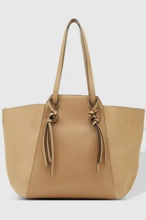 TENERIFFE TOTE BAG SUEDE FRAPPE
