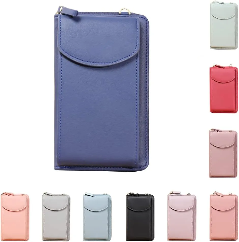The Original Clutch Wallet, Crossbody Leather Shoulder Bags and Clutches, Women's Crossbody Handbags Cellphone Pouch