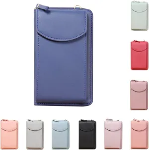 The Original Clutch Wallet, Crossbody Leather Shoulder Bags and Clutches, Women's Crossbody Handbags Cellphone Pouch