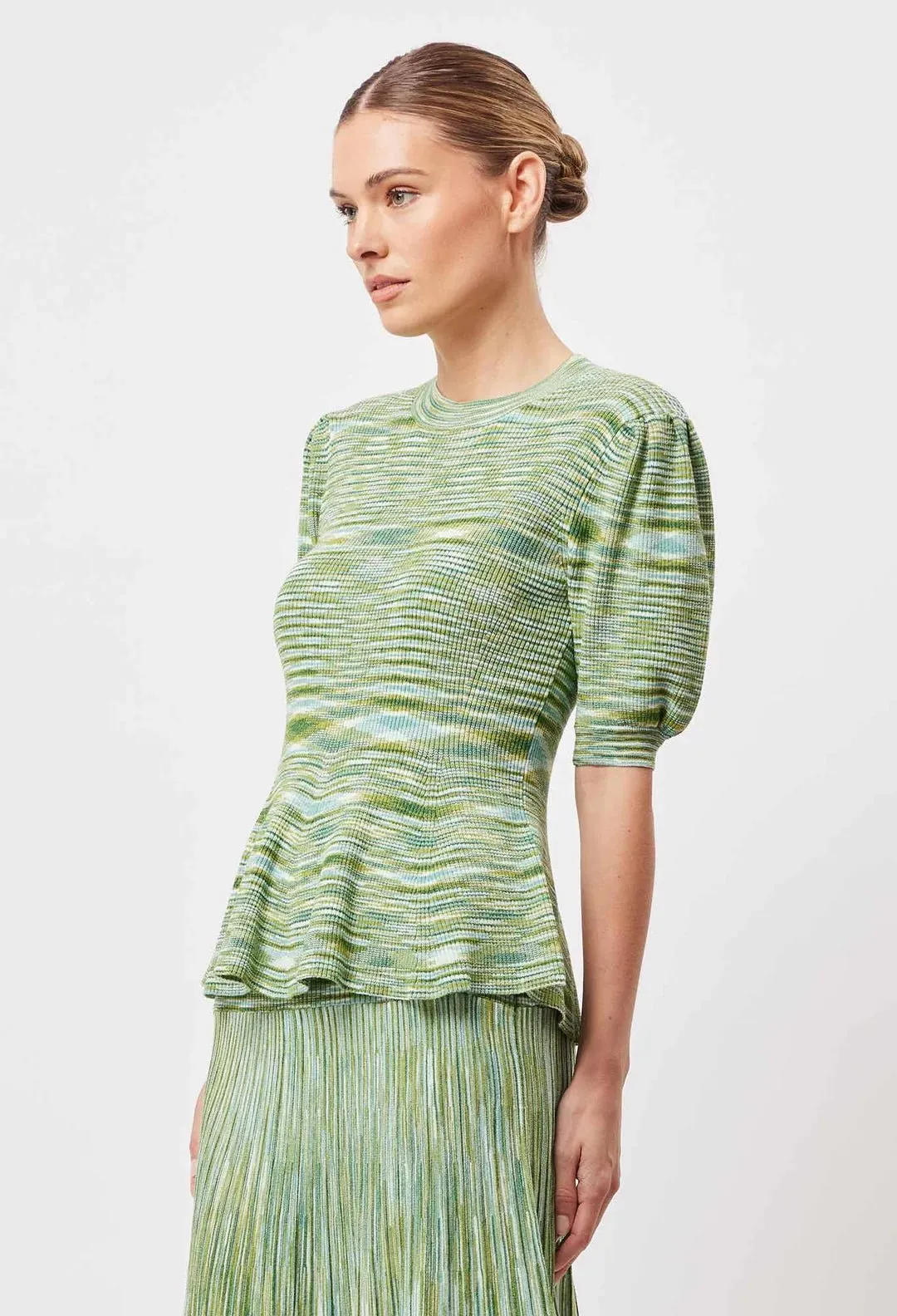 Transit Peplum Knit Top