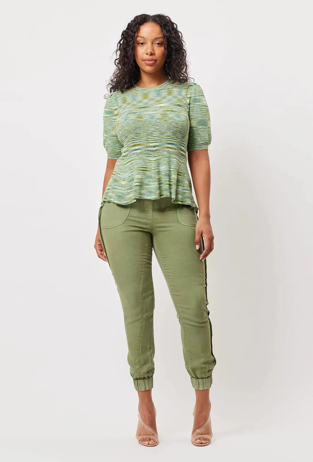 Transit Peplum Knit Top