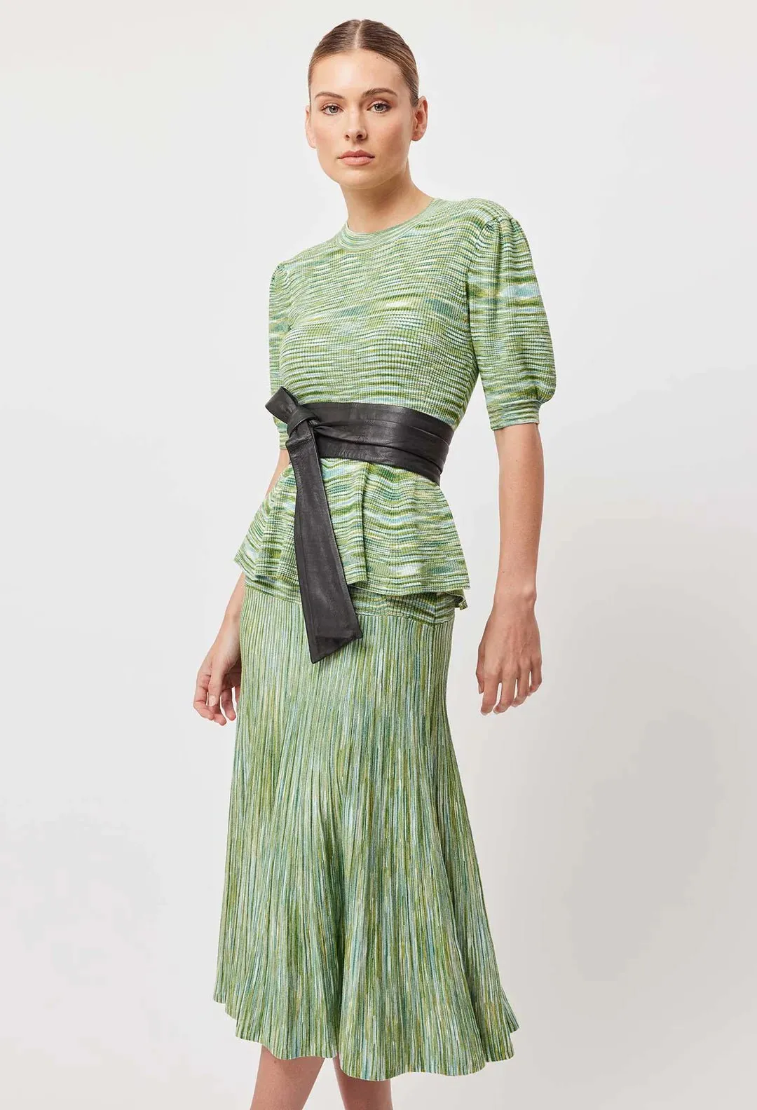Transit Peplum Knit Top