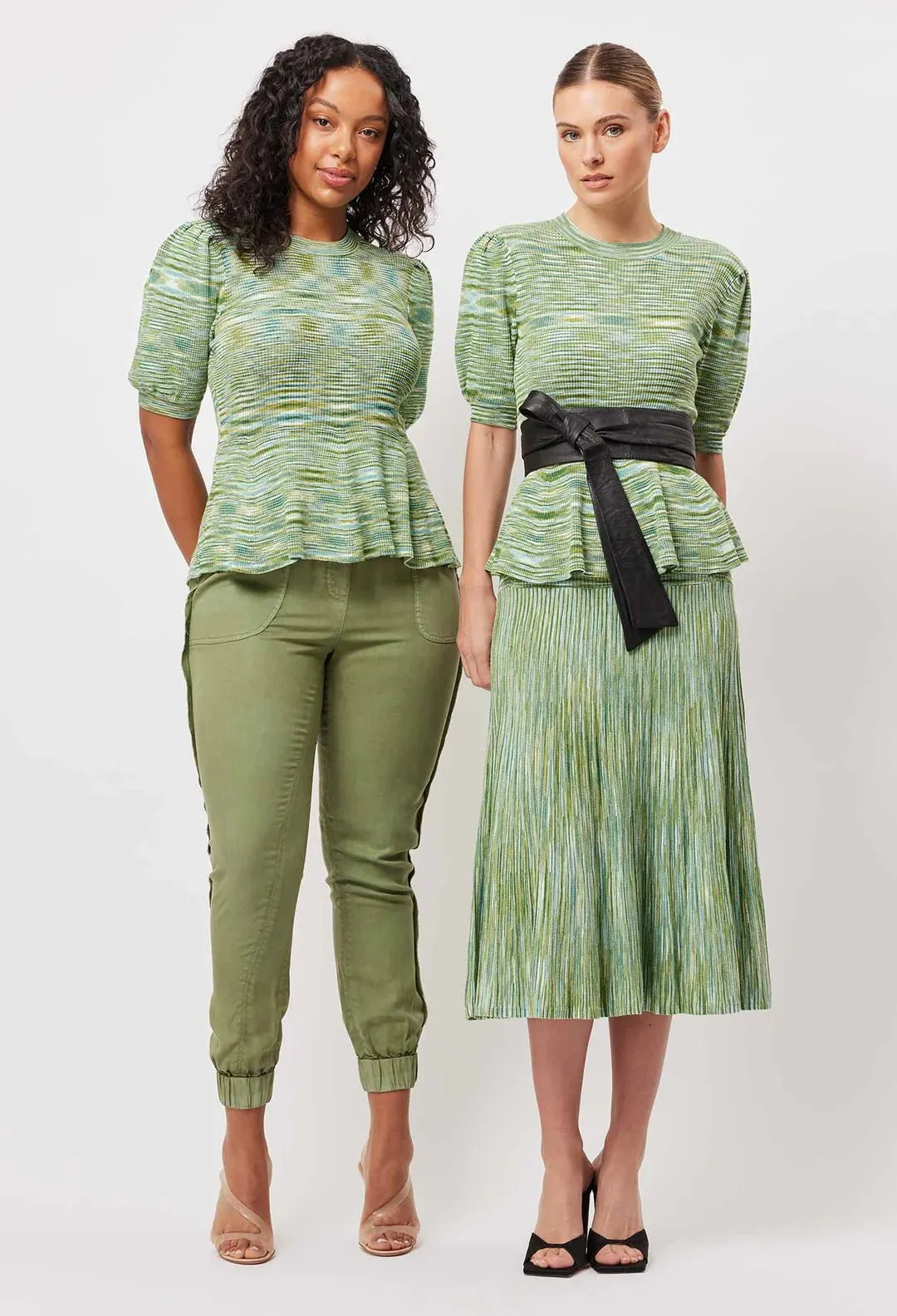Transit Peplum Knit Top