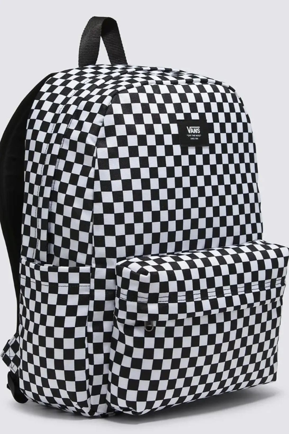 VANS OLD SKOOL CHECK BACKPACK - BLACK/WHITE CHECKER
