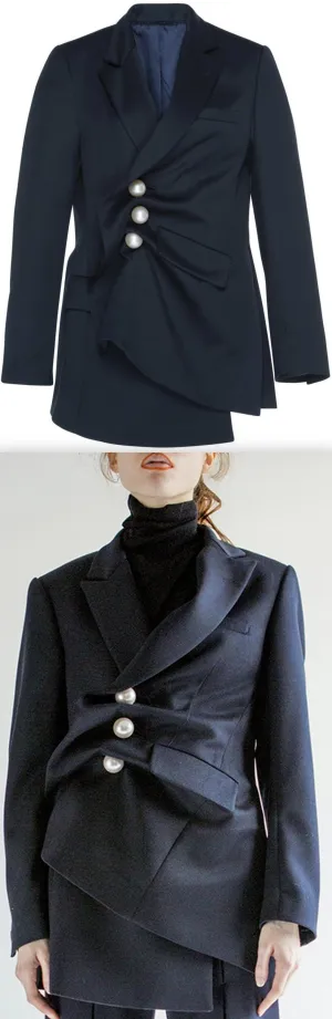 'Venus' Navy Jacket