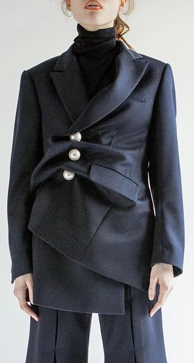 'Venus' Navy Jacket