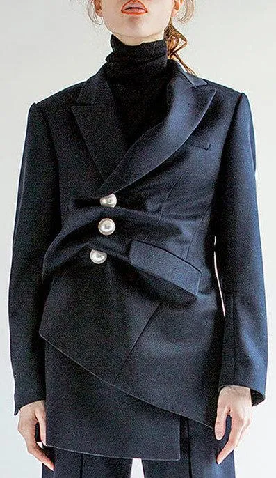 'Venus' Navy Jacket