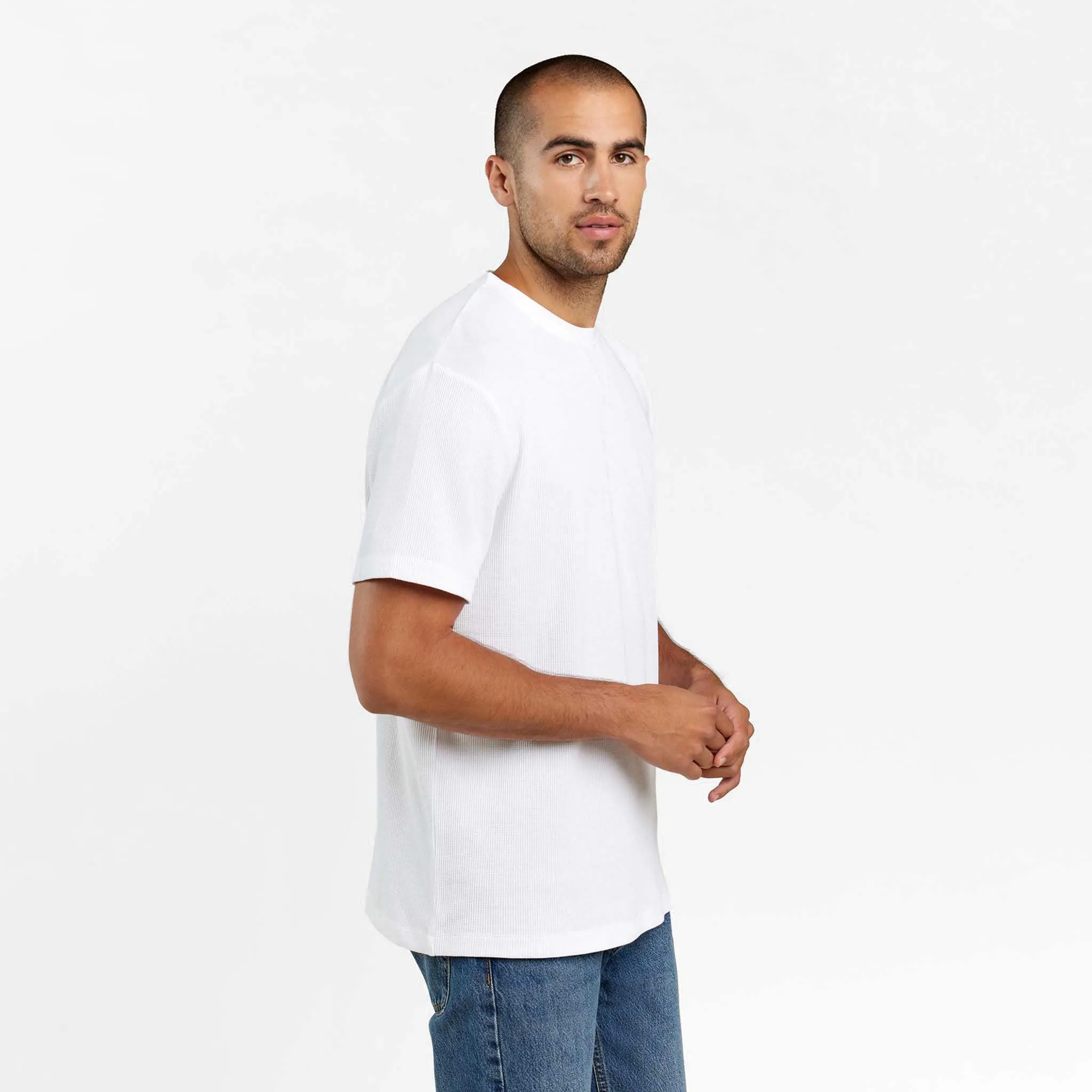 Waffle T-Shirt | White