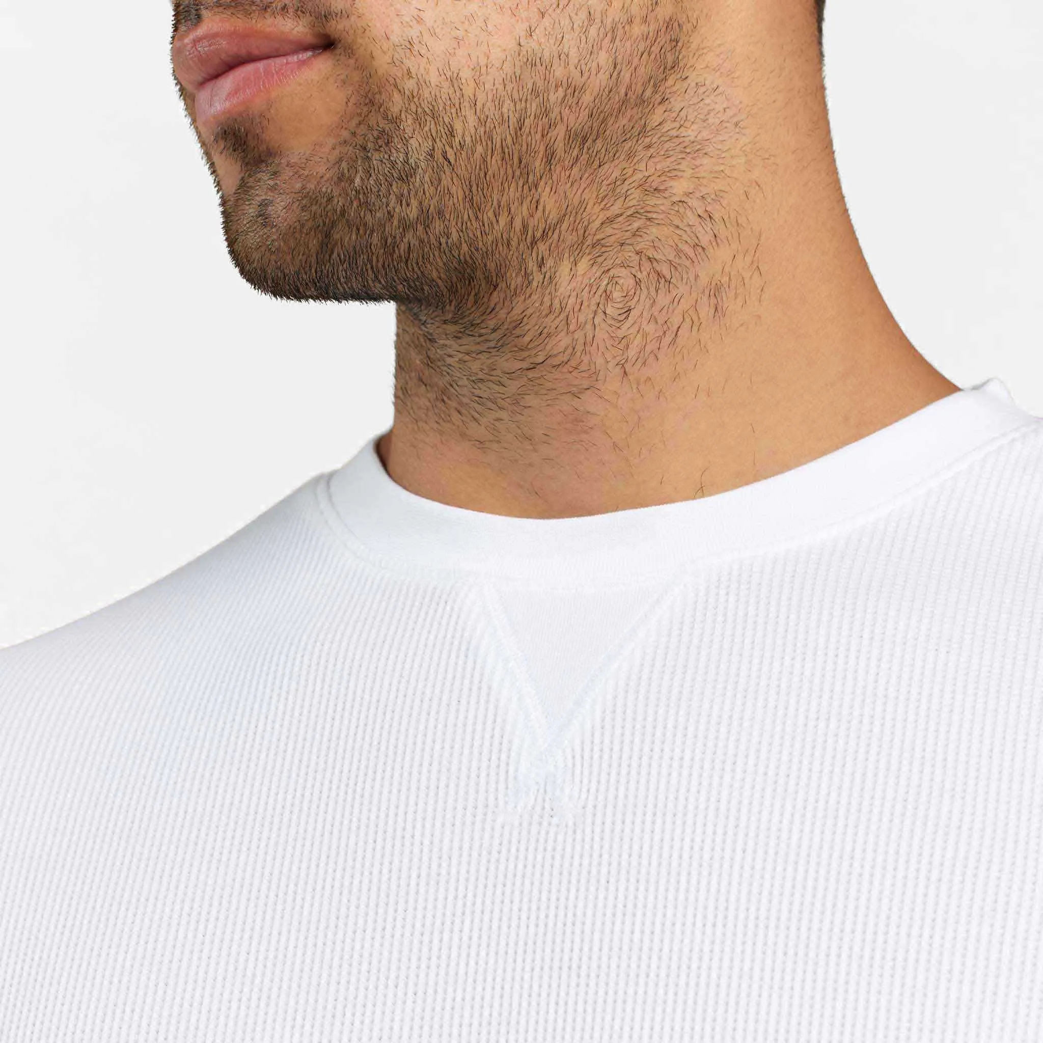 Waffle T-Shirt | White