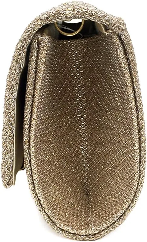 Women Evening Bag Party Banquet Glitter Bag For Girls Wedding Clutches Handbag Chain Shoulder Bag
